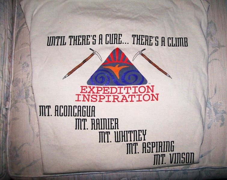 Expedition Inspiration, great cancer fund raisers!!