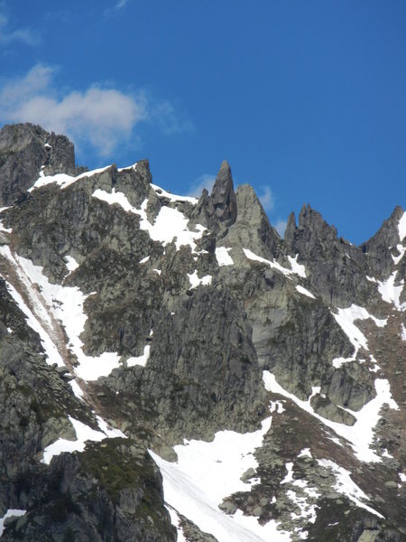 Clocher Clocheton Aiguilles Rouges Chamonix Mont-Blanc escalade