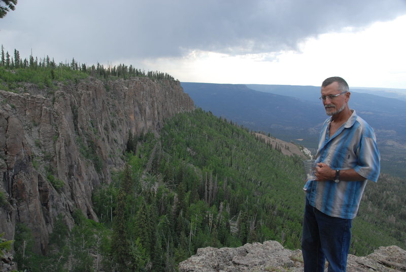 Roy Suggett above the Jungle