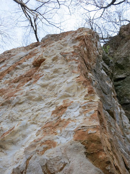 Limestone arete