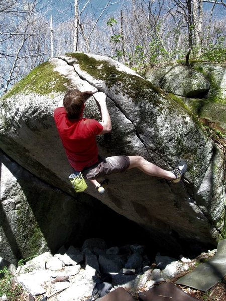 Firefly Crack on the Firefly Boulder