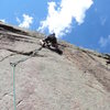 George above the tips crack (crux) of what can be P3.