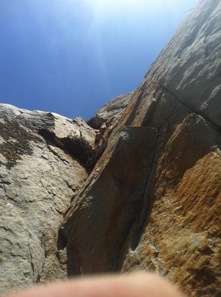 Top crux section