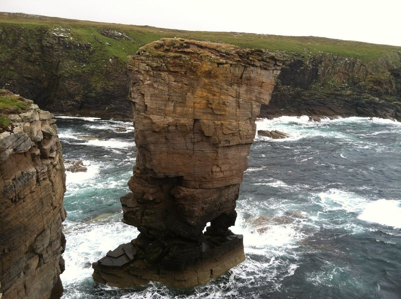 Yesnaby on the Main Island of the Orkneys in Scotland