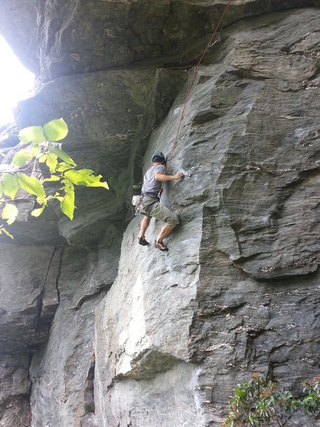 Daryl in the crux