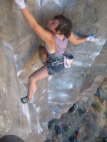 The top crux