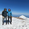 SUMMIT!!  With Josh on top of Rainier.