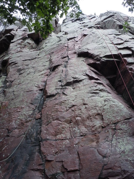 Charybdis Trad left rope  