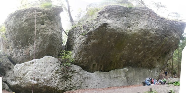 The main wall at Grüne Hölle. Source: 27crags.com Photographer: Tom Bäckström