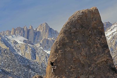 Ryan on the Sharks Fin wishing he was on Mt. Whiteny.