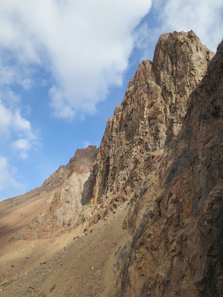 The South Face of Pioneer Peak.  