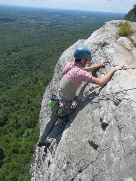 Topping out 2nd pitch, High E<br>
