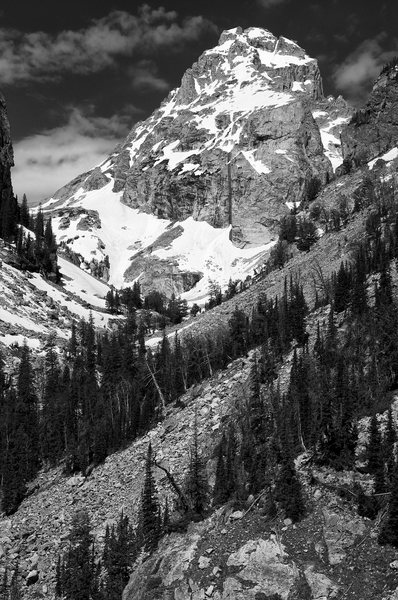 The Middle from Garnet Canyon Trail