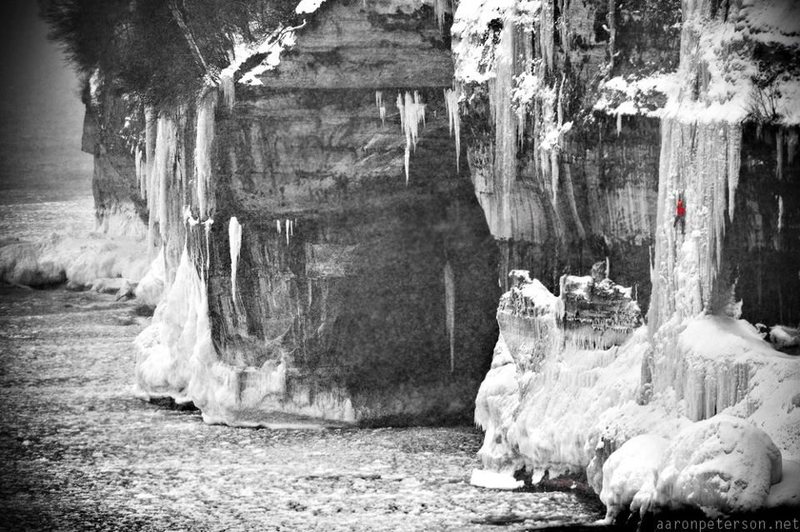 Twin Towers Climb, Pictured Rocks NL