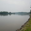 Looking north up the Missouri River not far from the Wilton area.