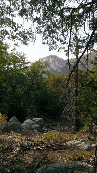 Suicide Rock from north face trail. Had to stop to snap a pic