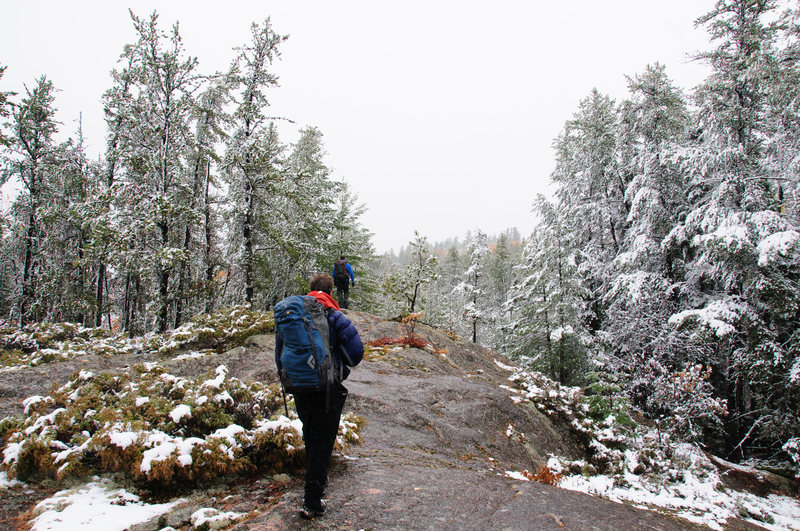 Hike into Secret Lake/Jeff's World.