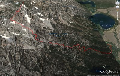 GPS track overlain on Google Maps.  See my comment for links to gpx and kml files.  https://drive.google.com/file/d/1geZjt_YO44g52l-BpMxCviwOWDS4bOGh/view