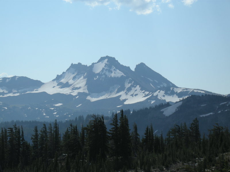 Broken Top from the Northeast. Photo taken in 2011.