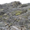 Jackson - Johnson route - Hallett Peak. RMNP Sunday Sept 1st. Crux Pitch - 2013 Photo by Mike Walley.<br>
<br>
