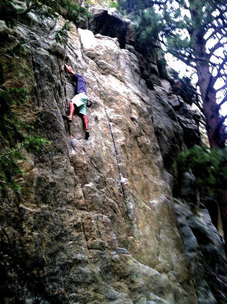 Free solo of Dry Run.