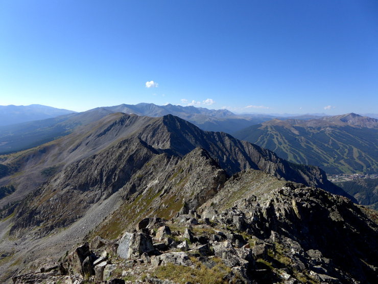 Looking south from Tenmile Peak (aka Peak 2).