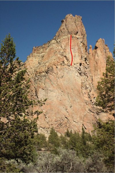 Not the most accessible, but undoubtedly one of the greatest 5.10 crack lines around.