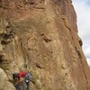 Climbing at Smith Rock