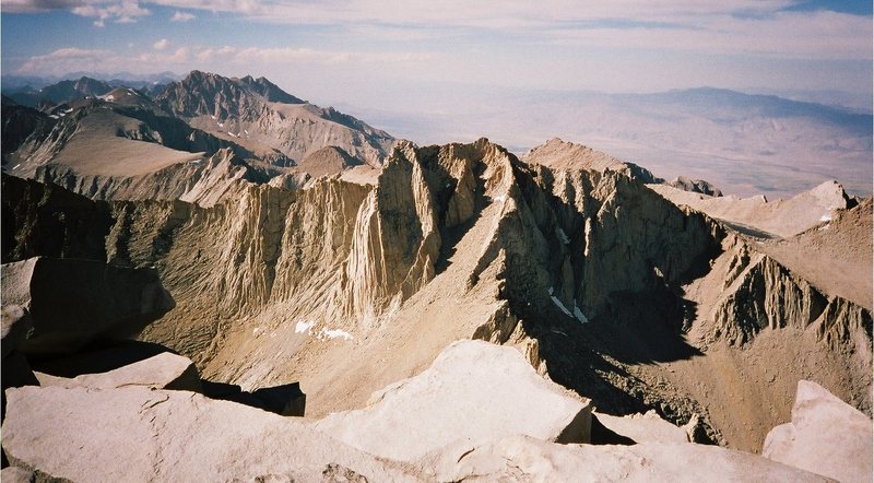 Russell from Whitney summit