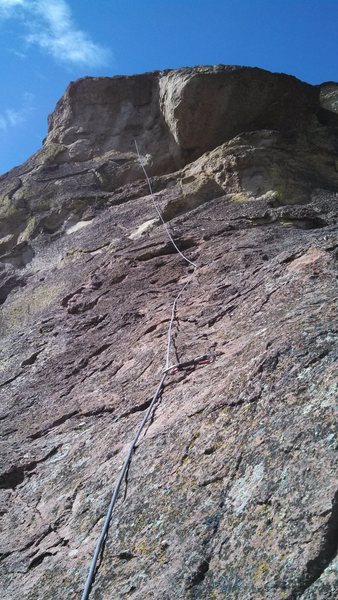 Looking up the fourth pitch