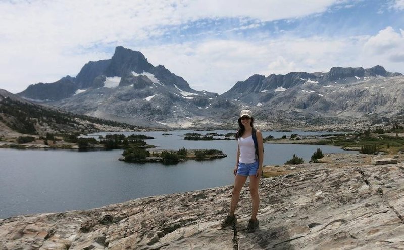 day hike out to Thousand Island Lake via my home from June