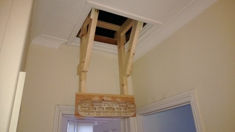 Another hangboard post: doorway is too tall and the molding too wide