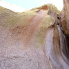 Looking up at pitch 4