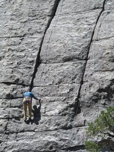 Julia starting up the crack portion of Good Times.
