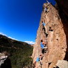 A free solo of the route by Matt Lloyd.