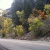 Trail to hell cave north west of large parking area