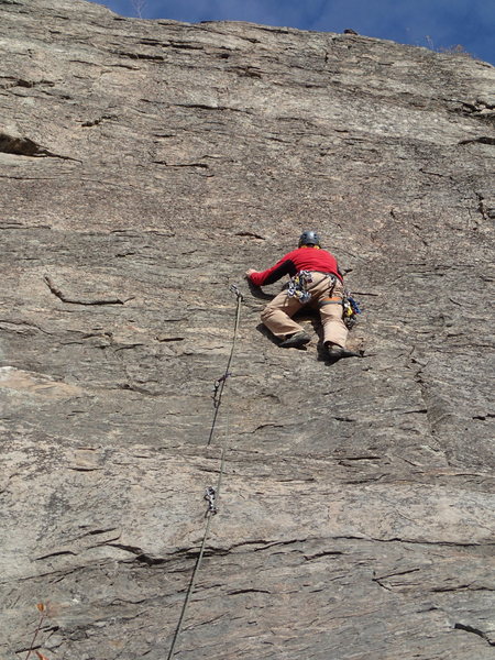 Mark in the middle of Butteous Maximus (5.7+**, on Big Butte)