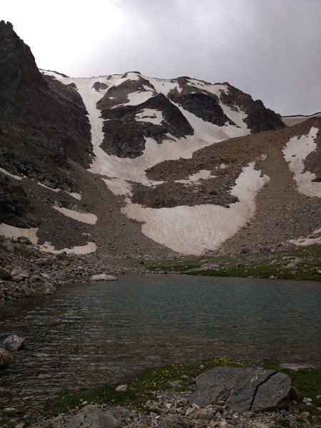 East Couloir, July 6, 2013.