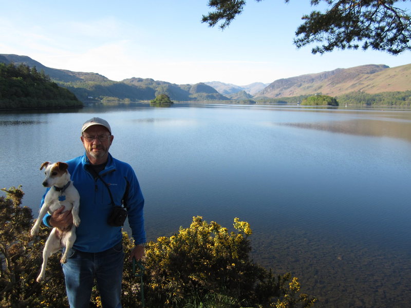 Derwentwater Lake near Keswick..  Lake District. UK