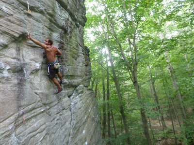 Ryan Richitelli trying Modern Collective in not-so-prime summer conditions, Photo Nate Labiniec
