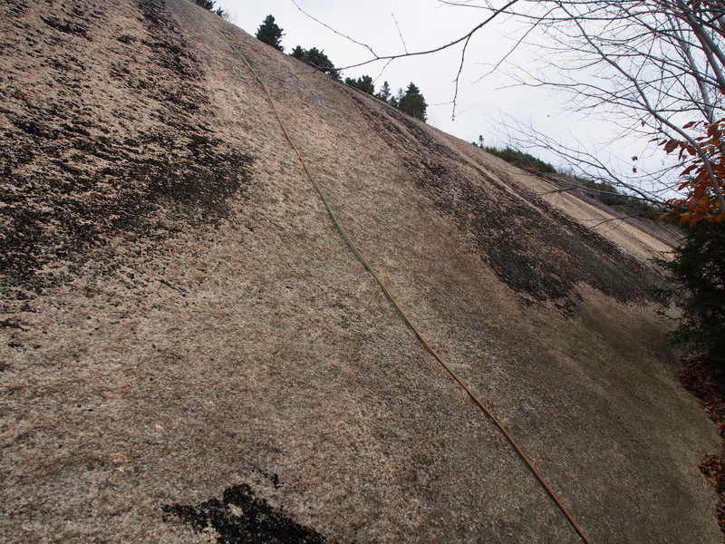 Rope lies on Sir Bor's Dream.  The golden slab of Genevieve can be seen in the upper top of the photo.