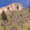 Upper Caves crag, Cement Creek. September, 2013.