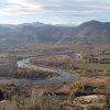 View west from the top of Windy Point.