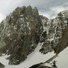 A fully formed up Death Couloir.