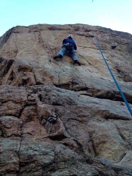 Zach, Just below the crux.