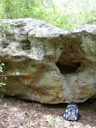 typical size of boulders