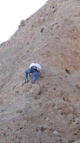 Pebble wrestling on "Tethys."