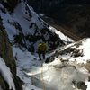 Eddie topping out on tier six with I-70 wayyy below. This is going to be a long descent....