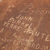 Cool history scattered throughout the Swell. Cowboy signatures in Pine Canyon pictured here. 