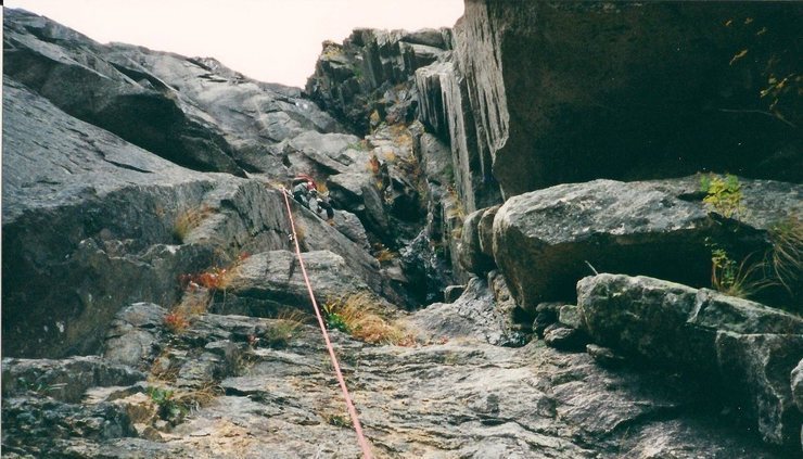 Second climb in 2001 and ... spooky